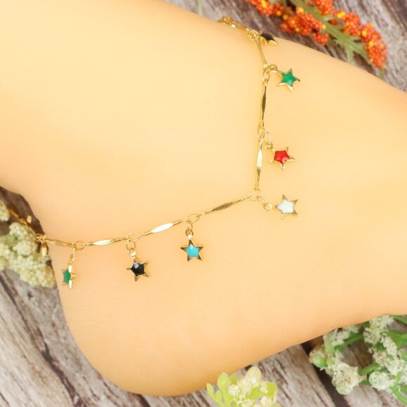 "Dainty Anklet for Women – Elegant Everyday Jewelry & Perfect Gift | MLCRC1595 - Picture 6 of 10